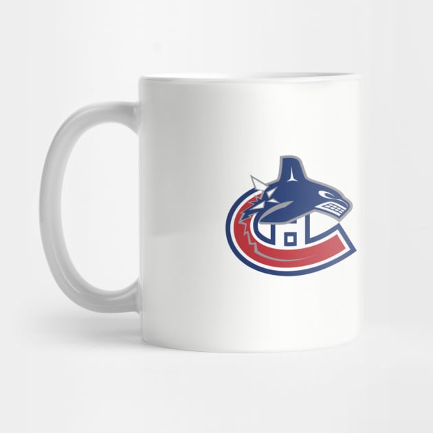 Habs - Canucks Logo Mashup by phneep